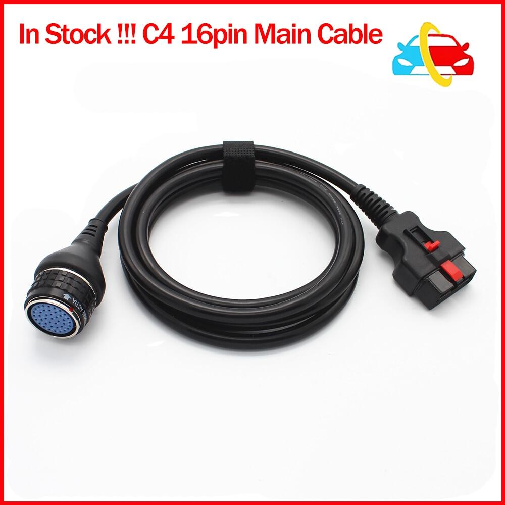 In Stock C4 16Pin Main Cable MB Star C4 SD Connect For MB Star SD C4 C5
