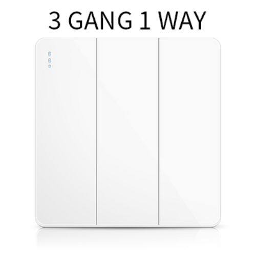 LEJIA Ultra Rimless Wall Switch 13amp Modern Lighting Switch Universal 3 Pin Plug Socket with USB White Suiz on Off Lampu 1/2/3/4 Gang 1/2 Way 20A 45A Water Hearter Aircon Door Bell Switch Official Store ราคา 70 บาท*ส่งฟรี