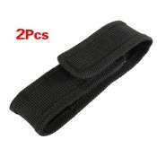 Black Nylon Holster for LED Flashlight Torch, 13cm