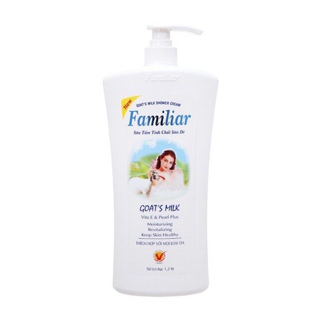 Sữa tắm tinh chất sữa dê Familiar Goats Milk 1.200ml