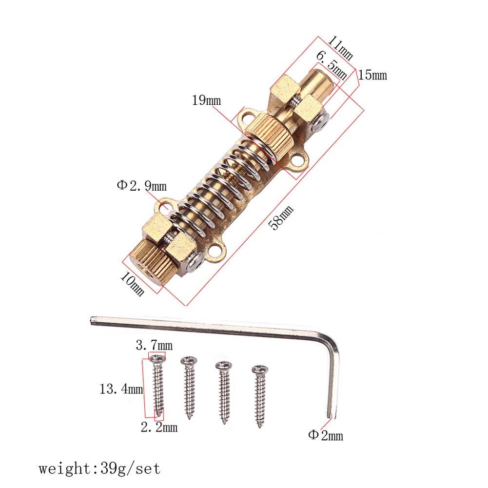 【NEW】 Cyber Inventory Bộ Phận Cầu Đàn Ghi Ta Bộ Phận Ổn Định Lò Xo Tremolo Nhỏ Nhẹ Tiện Dụng Cho ST Fender Wilkinson Kahler