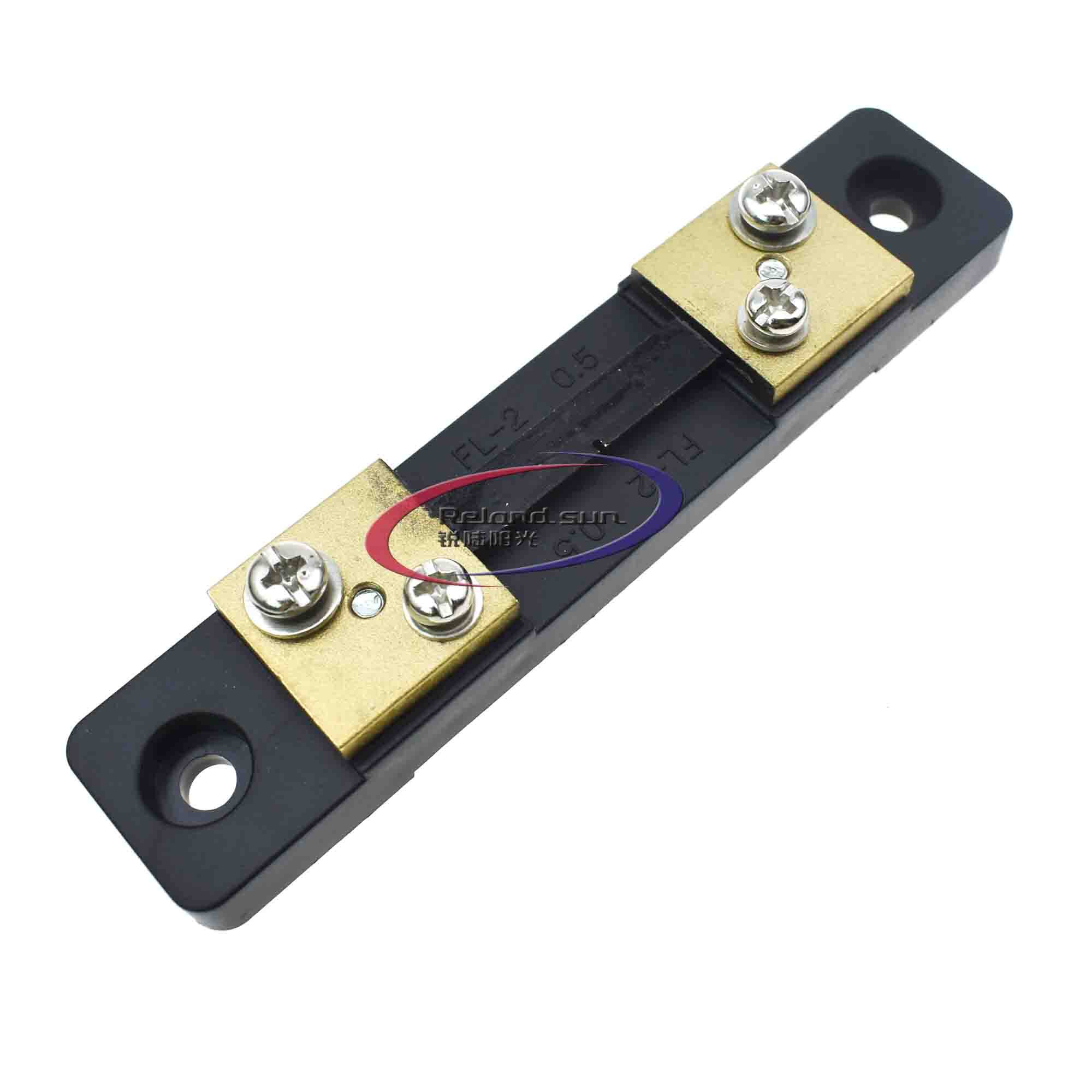 1 Cái 10A 20A 30A 50A 100A 200A 75mV Máy Đo Dòng Điện Bên Ngoài FL-2 Đo Điện Trở Shunt Cho Ampe Kế Kỹ Thuật Số