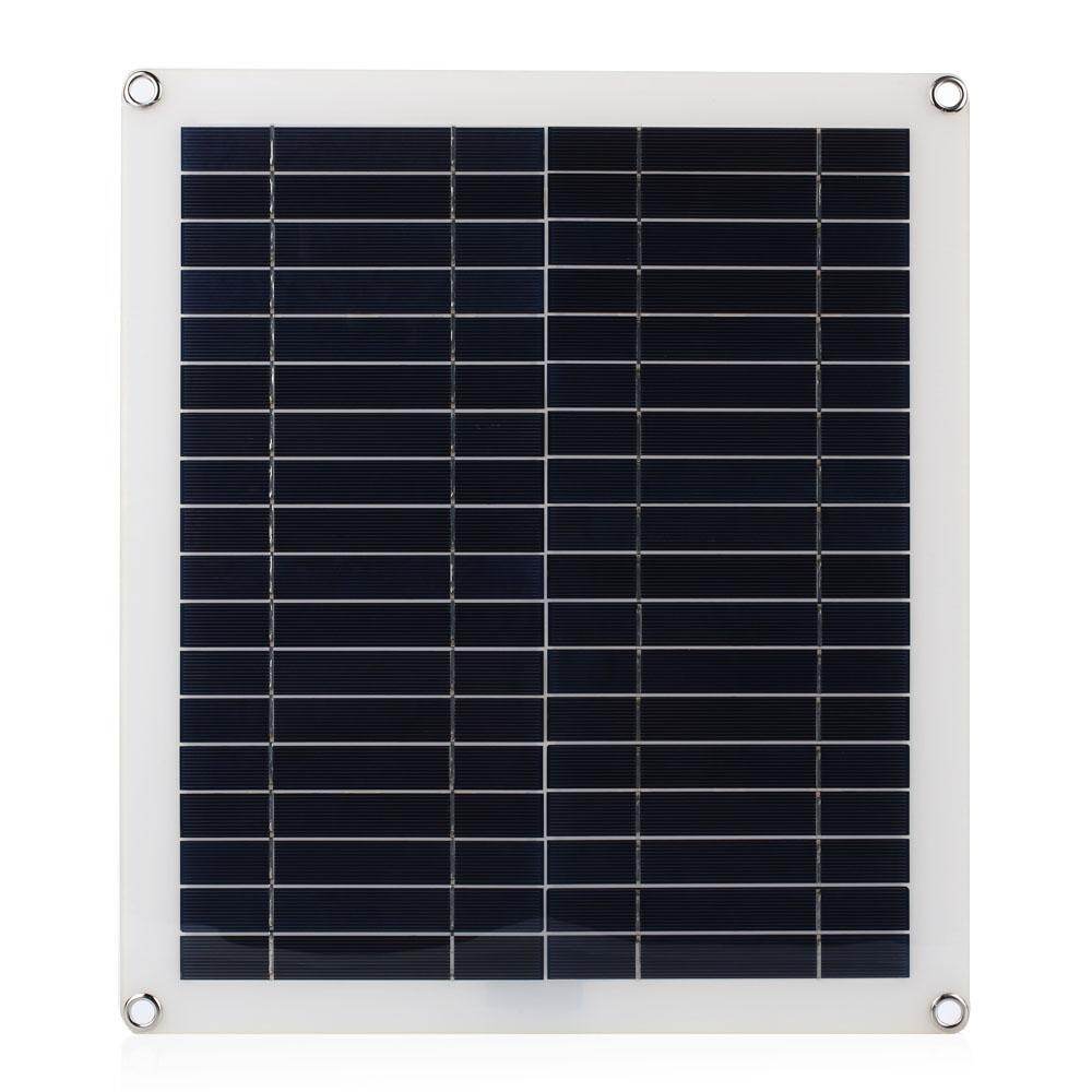 แผงโซล่าพลังงานแสงอาทิตย์อุปกรณ์ชาร์จพลังงานแสงอาทิตย์เซลล์ทนทาน Reusable Polysilicon 20 วัตต์พลังงานแสงอาทิตย์ แผงโซล่าพลังงานแสงอาทิตย์อุปกรณ์ชาร์จพลังงานแสงอาทิตย์เซลล์ทนทาน Reusable Polysilicon 20 วัตต์พลังงานแสงอาทิตย์