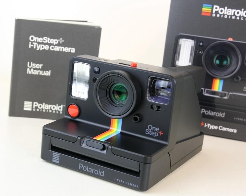 Bản gốc Polaroid onestep + Máy ảnh cầu vồng trắng và đen với phim 600 Loại