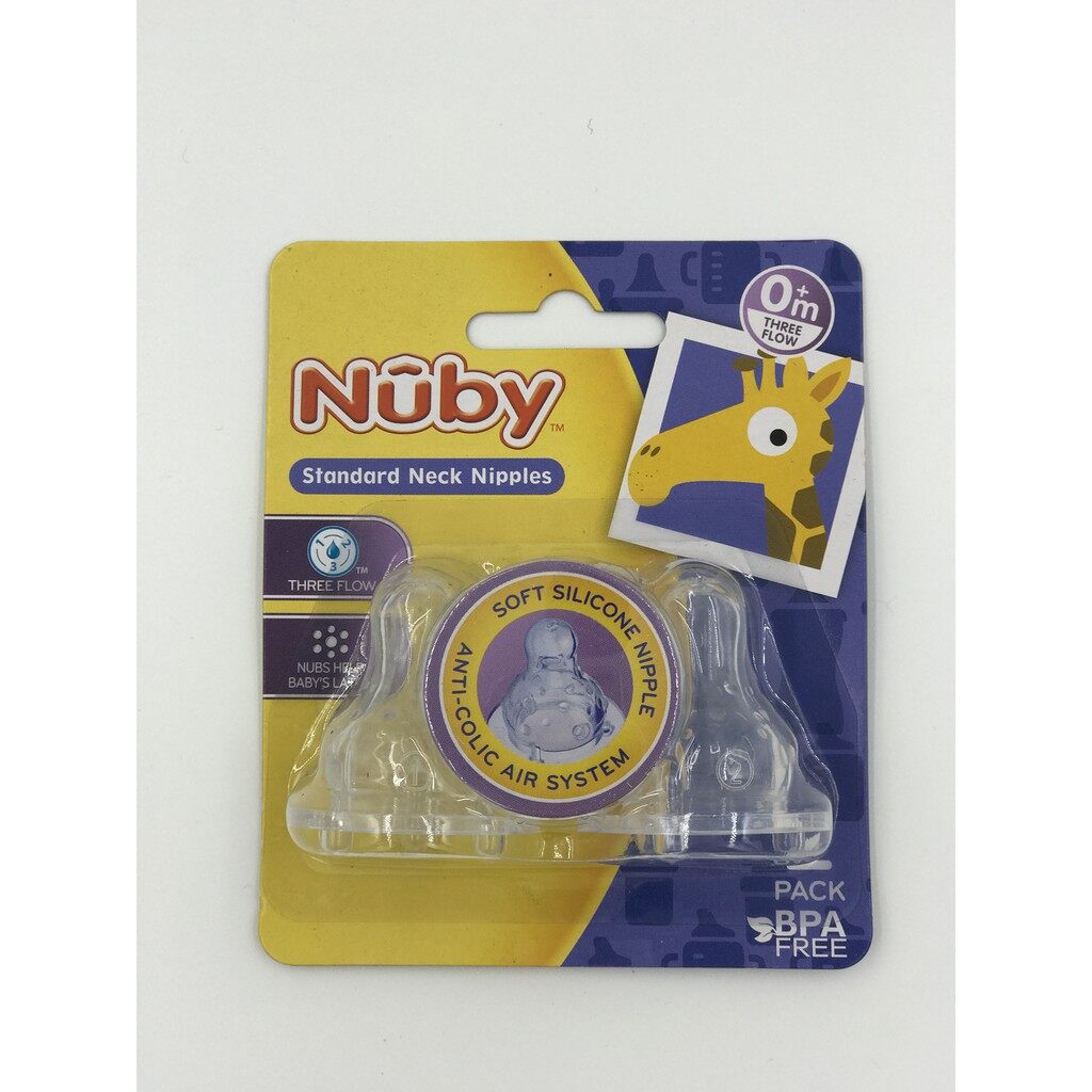 Bộ 2 núm ty Nuby 3 dòng chảy