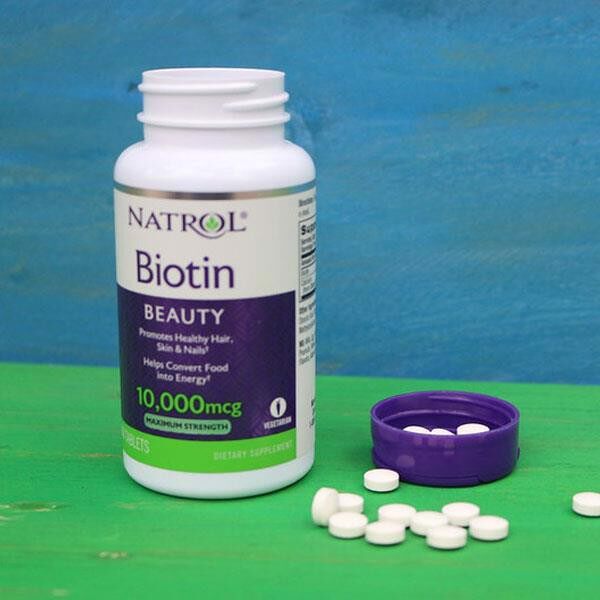 Viên Uống Mọc Tóc Natrol Biotin Beuty 10000mg