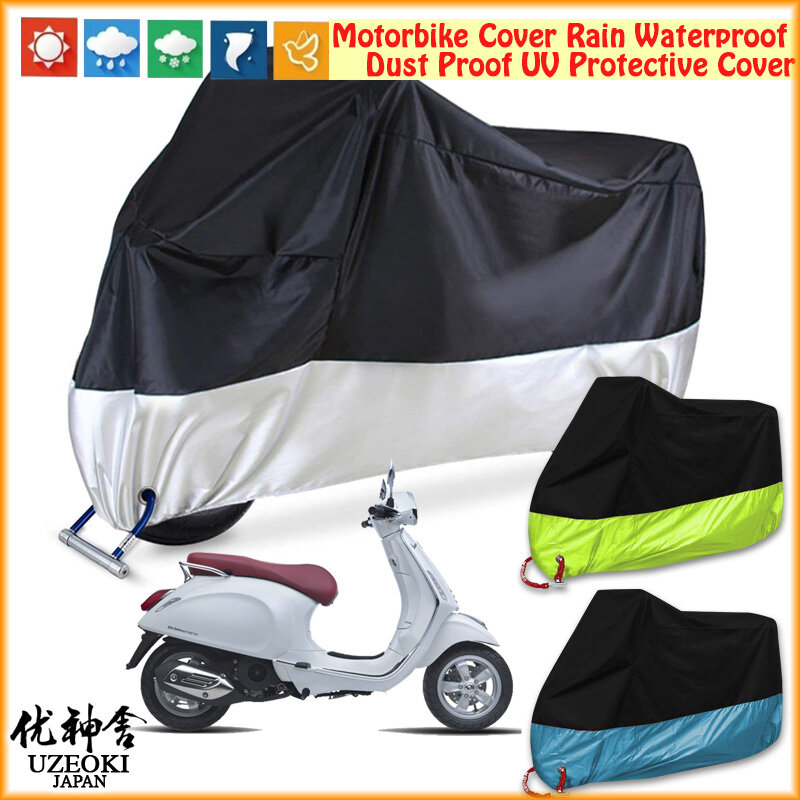 Sp uzeoki bạt phủ động cơ vespa primavera 150 bạt phủ xe máy bạt phủ xe máy bạt phủ che mưa xe máy chống nước bạt phủ bảo vệ động cơ moto selimut chống nước mưa chống bụi chống tia uv