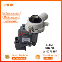 （1-3 day delivery）100%NEW ORIGINAL WASHING B40-3A MACHINE DRAIN PUMP W10276397 60HZ
