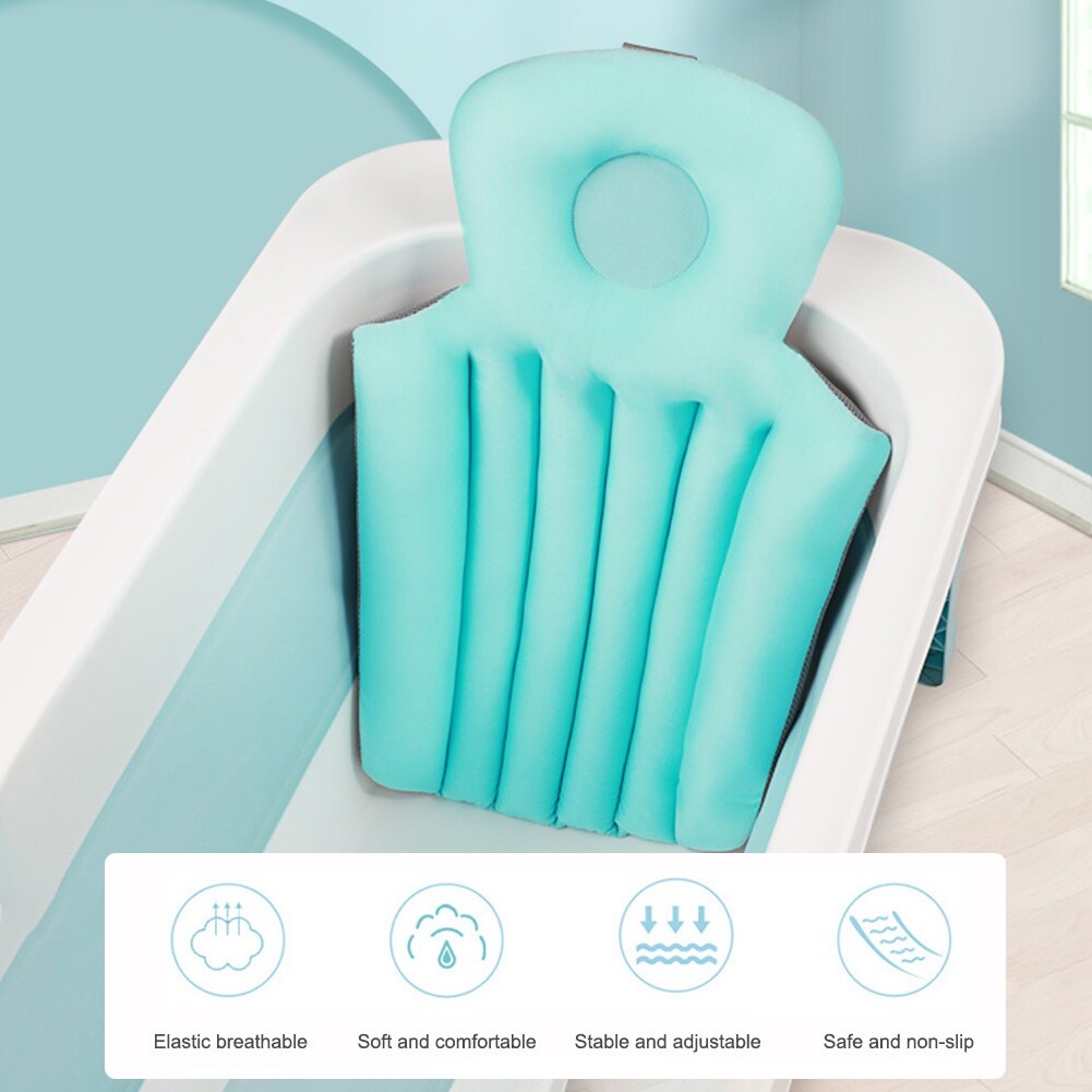 【hot】 Shoulder Full Body Neck Multifunction Non Slip For Head Bathroom Soft Back Support Spa Bathtub Pillow Ergonomic Bath Cushion