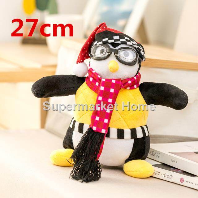 hugsy stuffed penguin