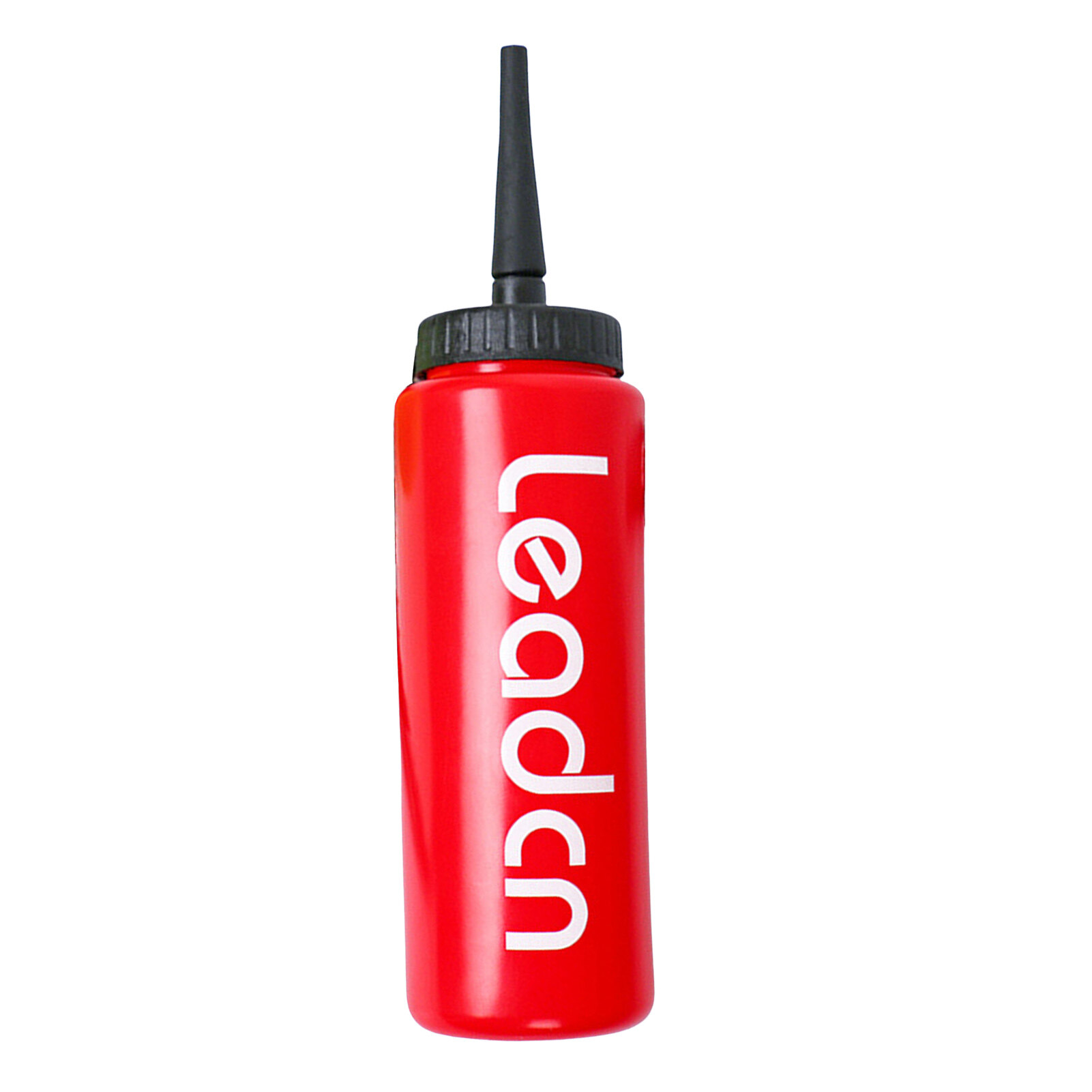 KM 1L Sports Water Bottle with Long Straw Letters Design Large Capacity