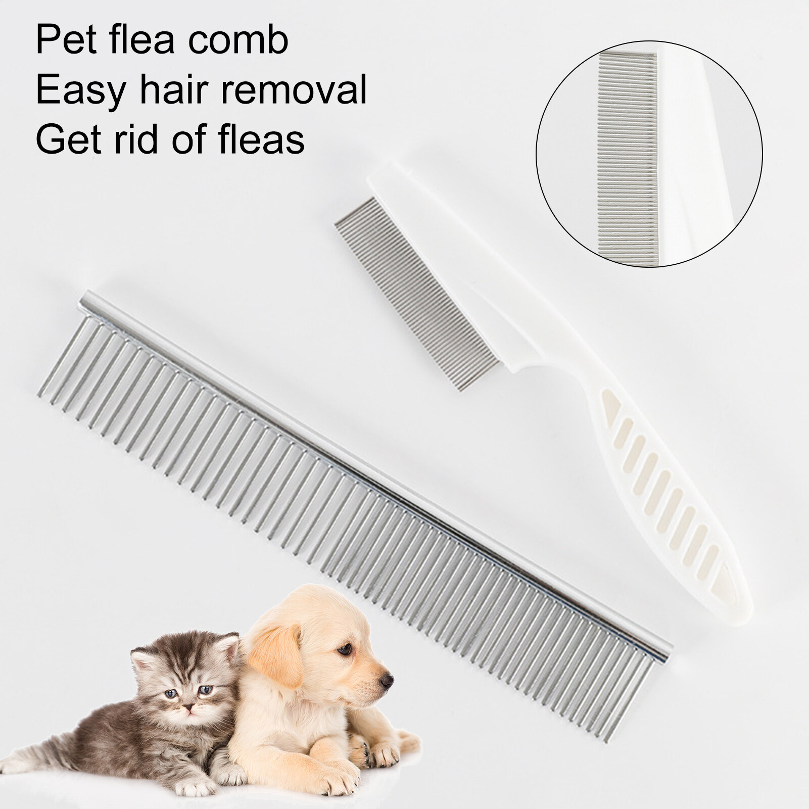 Westcoolpet lông thú cưng Lược thuận tiện chịu mài mòn lao động tiết kiệm họa tiết cún cưng lông mèo bàn chải làm sạch Phụ kiện cho thú cưng Mèo bàn chải chải lông