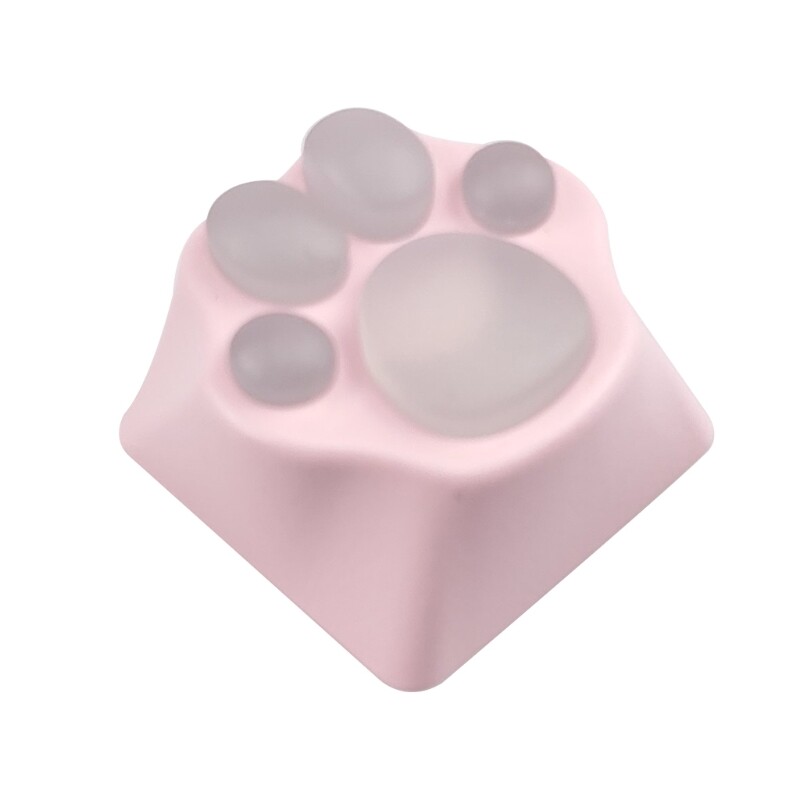 Bàn Phím Kim Loại Cá Tính Bàn Chân Mèo Nghệ Nhân Bàn Phím Cơ Cho Công Tắc Cherry MX