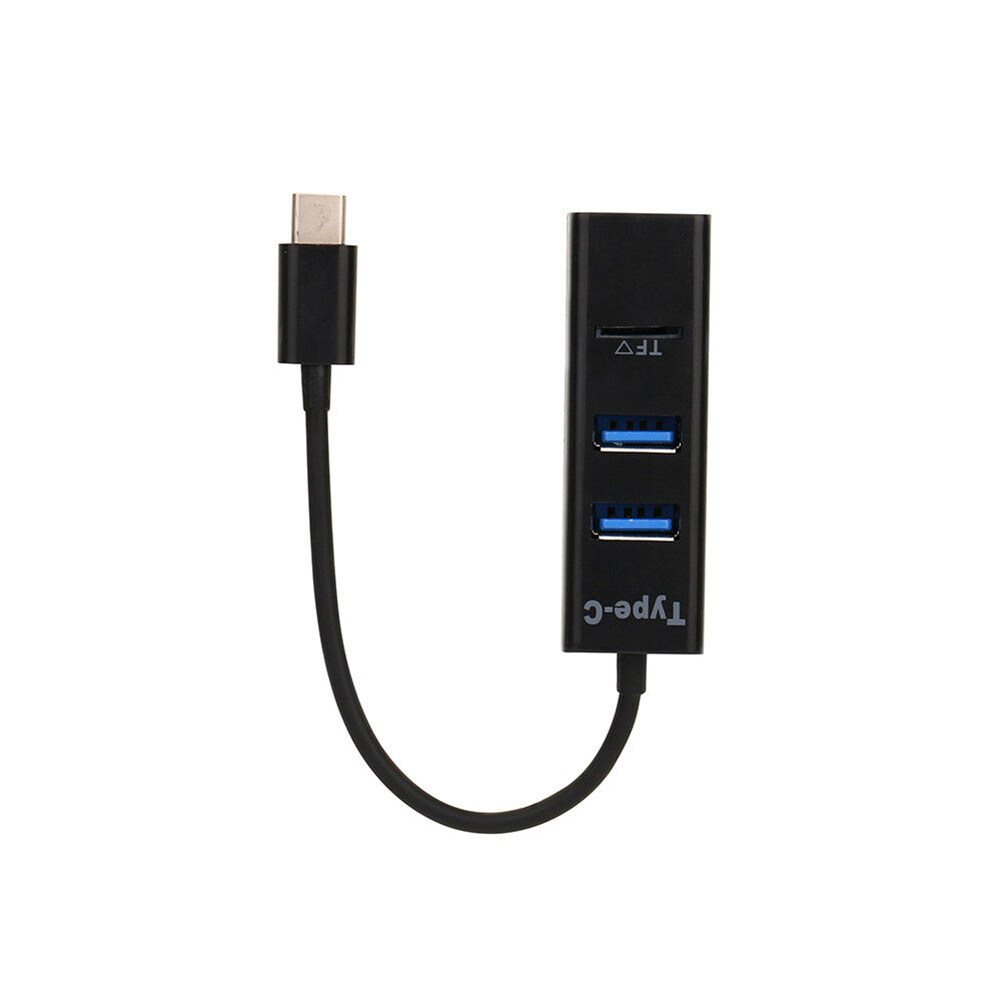 ทูโอซี่®PortaTuosie 3พอร์ต USB 2.0อะแดปเตอร์ Hub แบบแยกช่อง TF เครื่องอ่านการ์ดสำหรับ PC แล็ปท็อป