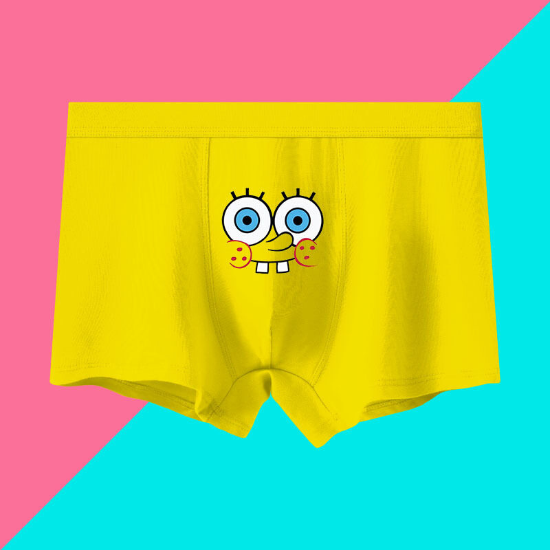 MARK LEE SpongeBob SquarePants Cartoon Anime Adult Men's Underwear