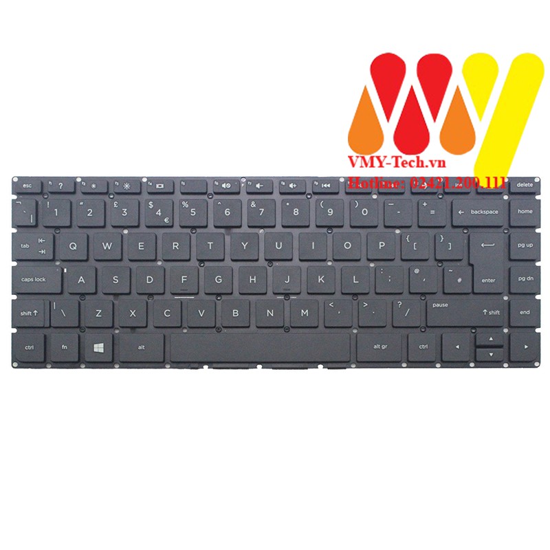 Bàn phím laptop hp 14-ac 14-ac137tu 14-ac002nd 14-ac029tx 14-ac143tx 14-ac022tx new