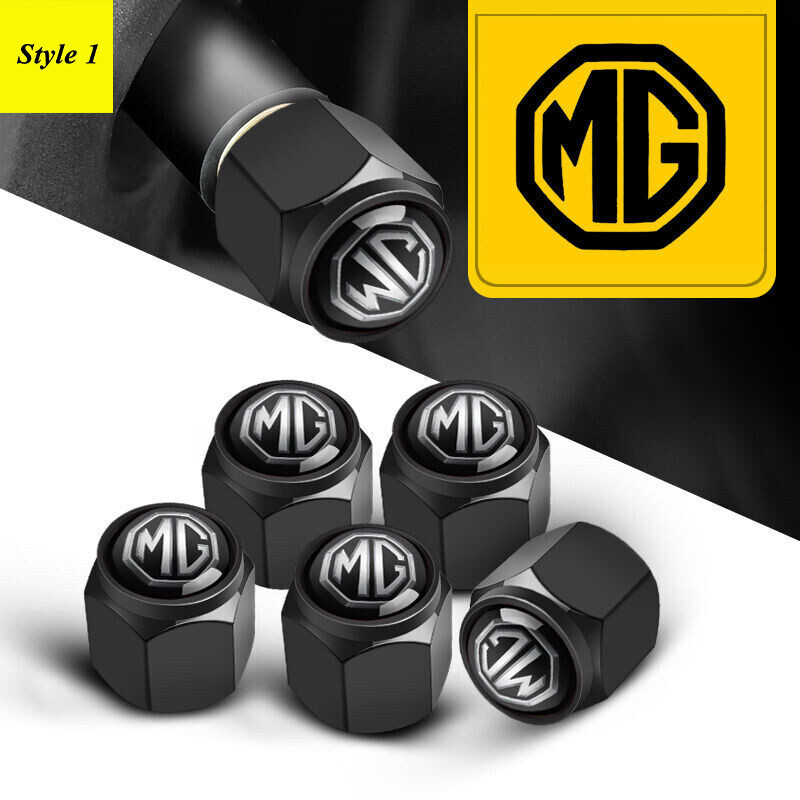 4 Gói Nắp Van Lốp Xe Hơi Hợp Kim Kẽm MG GS TF ZR ZS ES HS EZS MG 6 MG3 MG5 MG7 Kèm Một Cờ Lê Phụ Kiện Móc Khóa