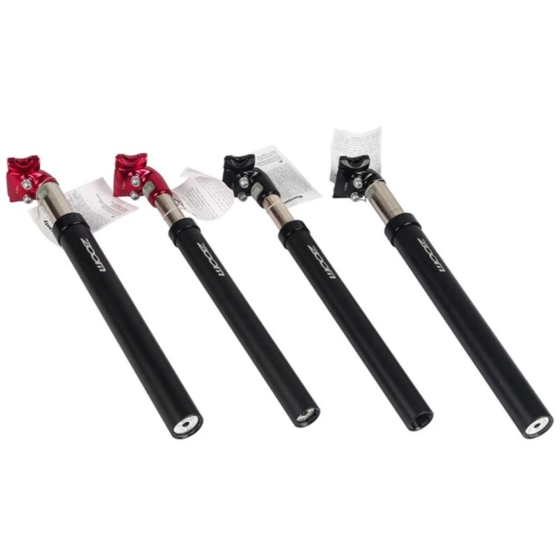 Trụ Yên Xe Đạp ZOOM, 27.2/28.6/30.0/30.8/31.6/33.9*350MM Treo Ghế Bài Ống Yên Giảm Xóc Giảm Xóc Xe Đạp Bằng Nhôm