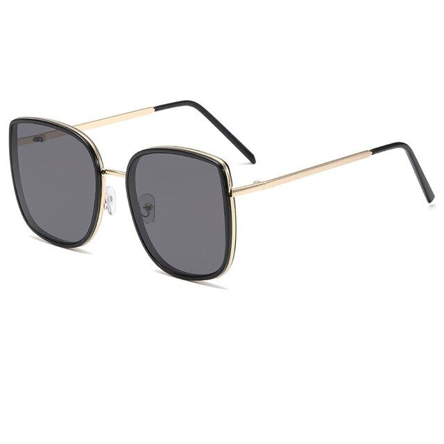 JOSEJINN Classic Square rimless polarized clip on sunglasses men women  driving fishing Myopia Clip eyeglasses