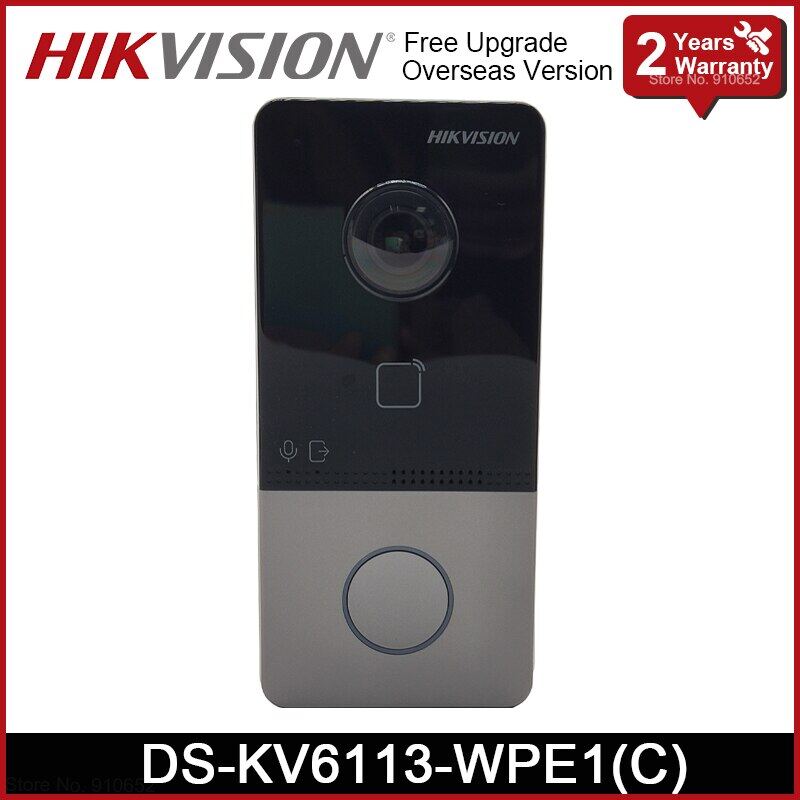 hikvision intercom camera