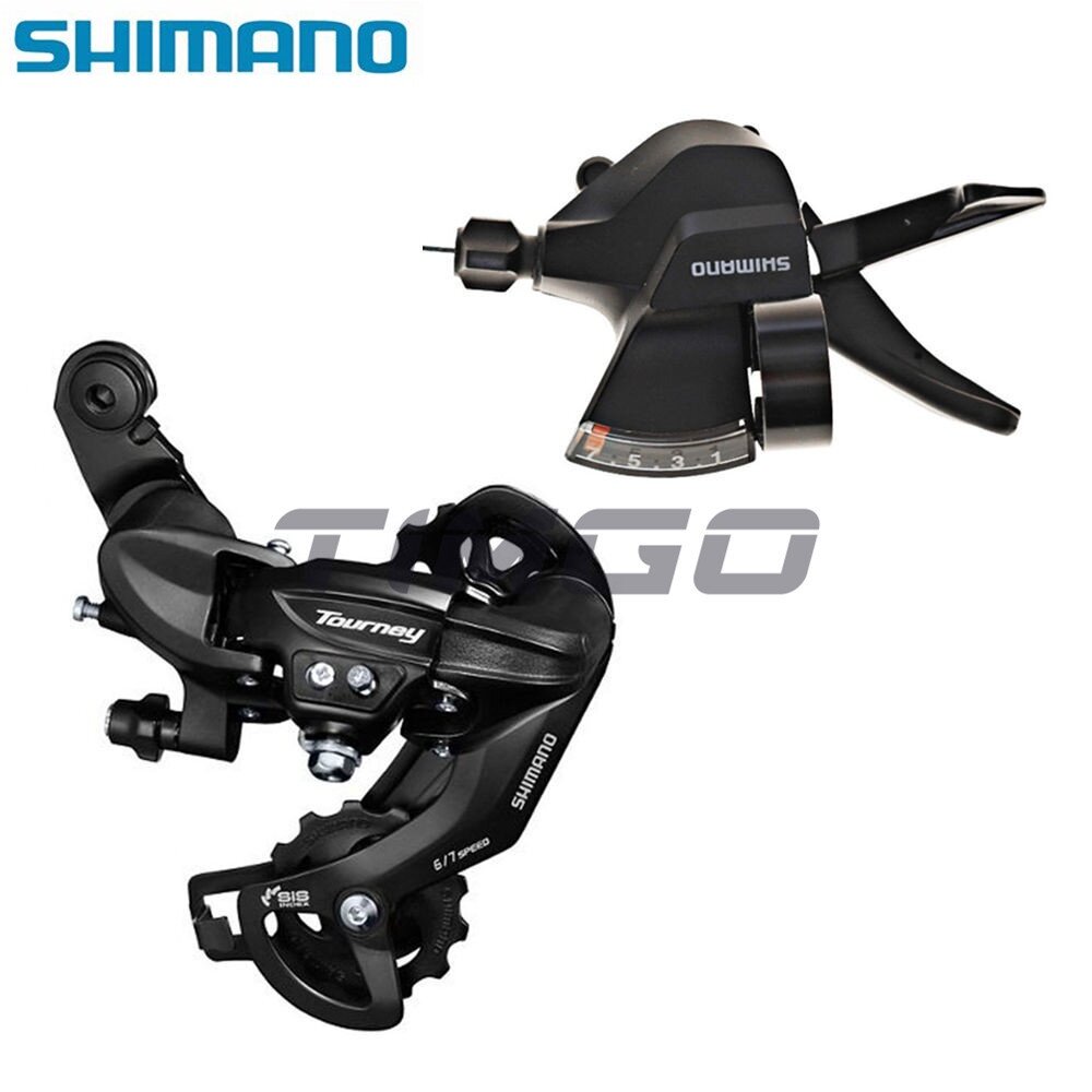 Shimano Tourney 1×7 Speed MTB Bike Groupset SL-M315 Right Shifter Trigger RD-TY300 Rear Derallieur
