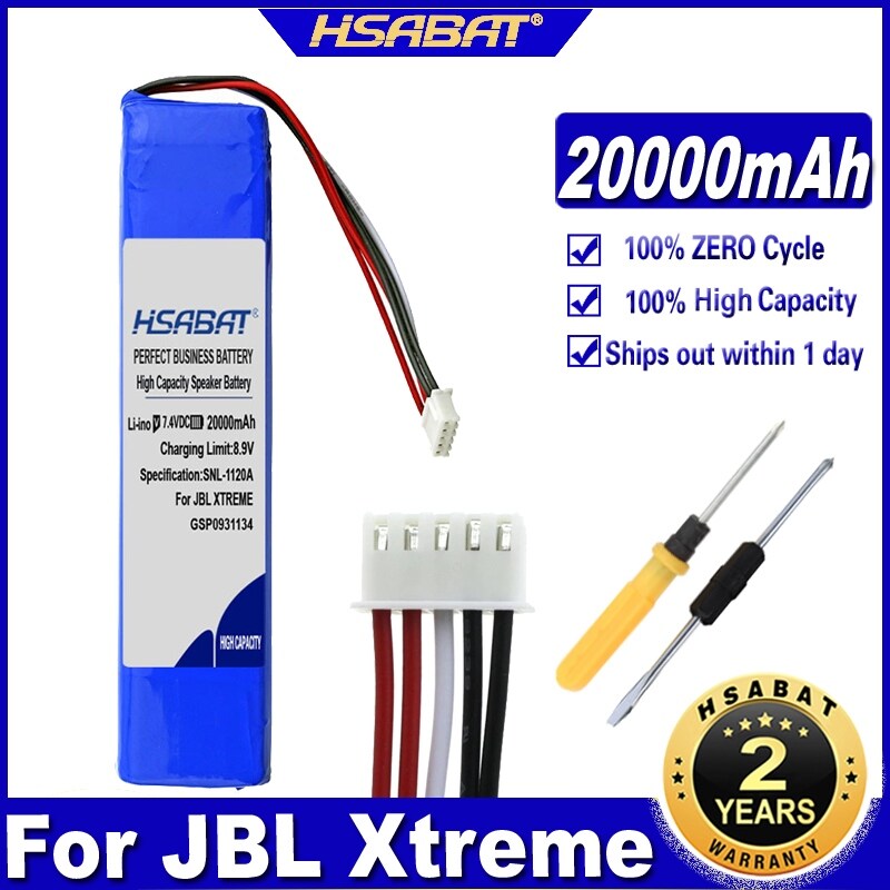 Pin hsabat 20000mah gsp0931134 loa bluetooth không dây cho jbl xtreme jbl xtreme cho jbl xtreme 1 pin 1nd