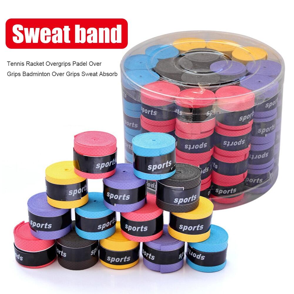 Cán Vợt Tennis 60 Cái/lốc Cán Vợt Cần Câu Cá Thể Thao Cầu Lông Cán Vợt Thấm Hút Mồ Hôi Băng Quấn Thấm Mồ Hôi