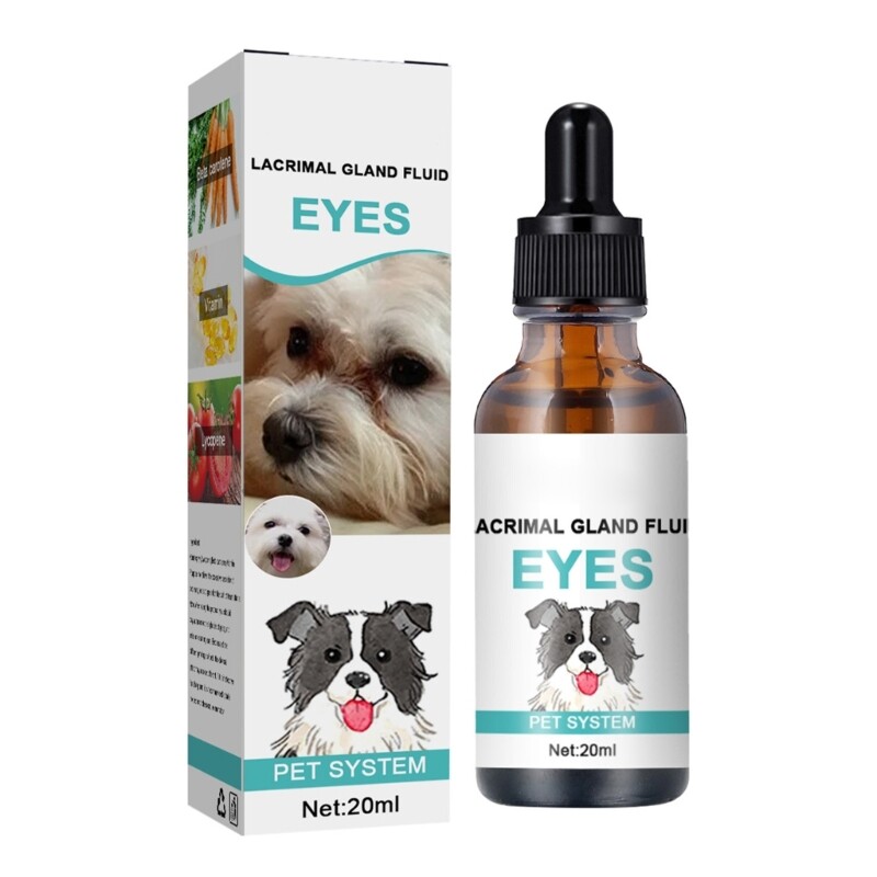 Nước rửa mắt cho thú nuôi cún cưng nước rửa mắt Dễ sử dụng chai Nhỏ GiọT 20ml
