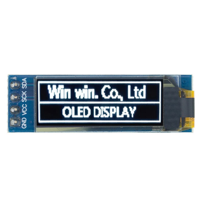 1 chiếc mô-đun oled 0.91 inch mô-đun màn hình led lcd oled 128x32 oled màu trắng/xanh dương 0.91 inch giao tiếp iic 0.91"
