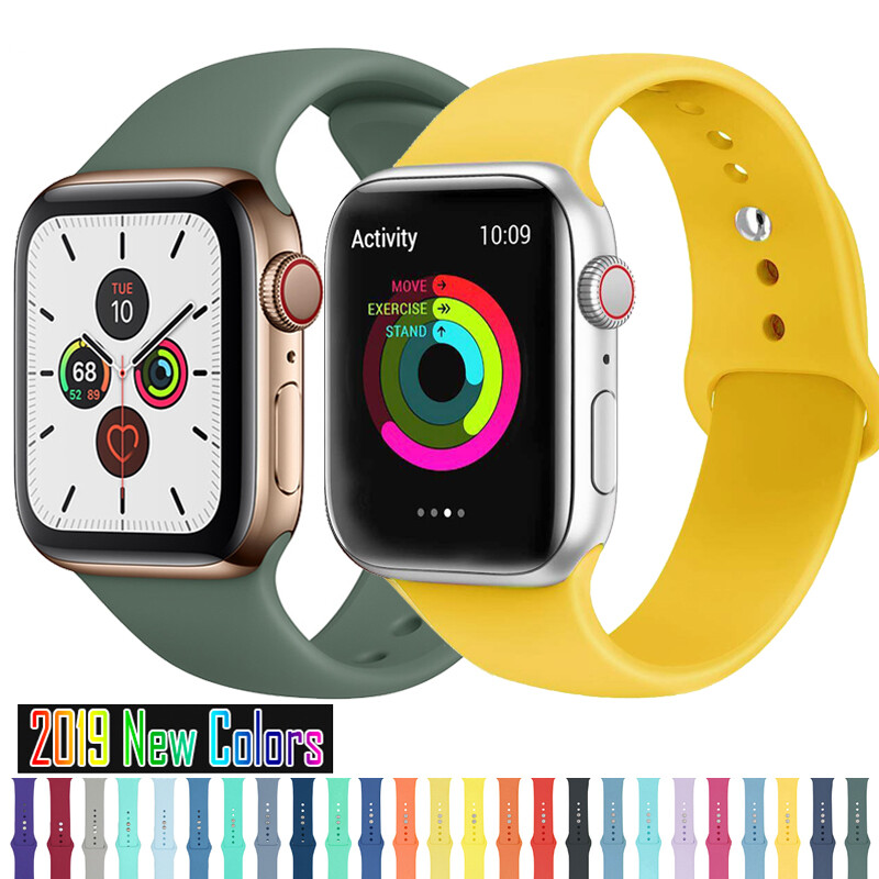 Dây đeo silicon thể thao nóng cho vòng đeo đồng hồ Apple siêu 49mm 45mm 42mm 44mm 41mm 40mm 38mm cho Apple Watch Dòng 8/7/6/5/4/3/2/1/SE Vòng đeo cổ tay dây đeo đồng hồ