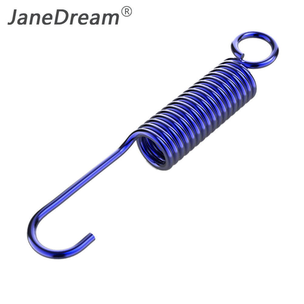 JaneDream Burnt Titanium-1PC Phổ Xe Máy Off-Road Moto Scooter Side Stands Chân Đế Mùa Xuân Tripod Trở Lại Thép Không Gỉ