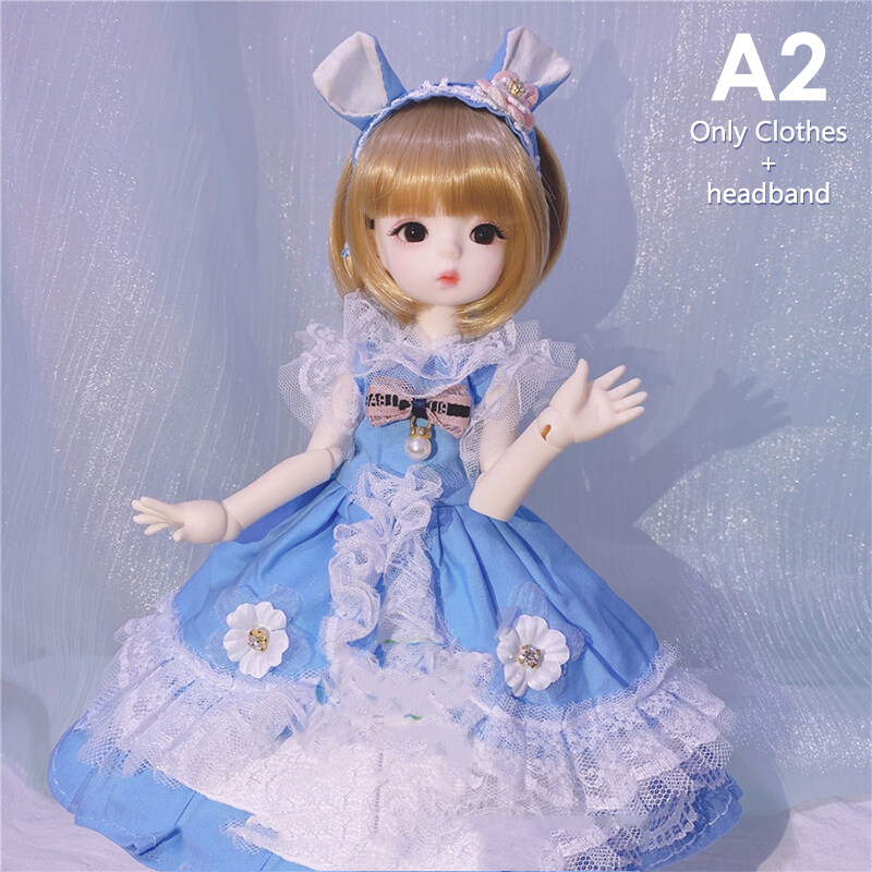 Aolaa BJD Loli Doll Lolita Clothes 1 6 BJD Accessories Beautiful Maid