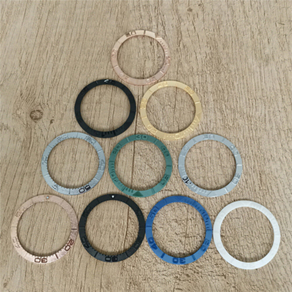 Convex Bezel Sub Convex Word Ceramic Outer Diameter 38mm Bezel for 40MM Case