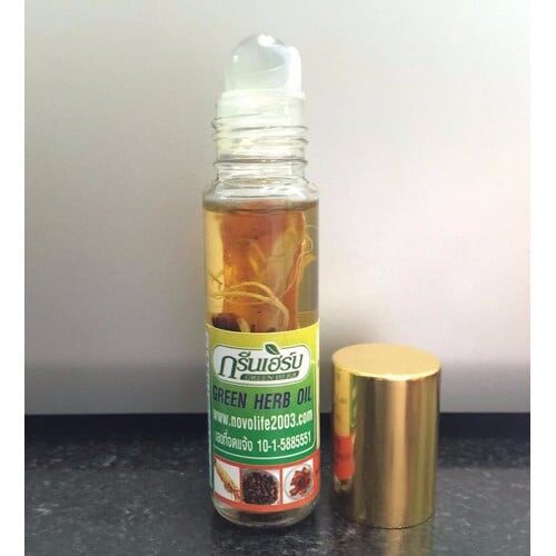 Dầu Lăn Sâm Green Herb Oil Thailan