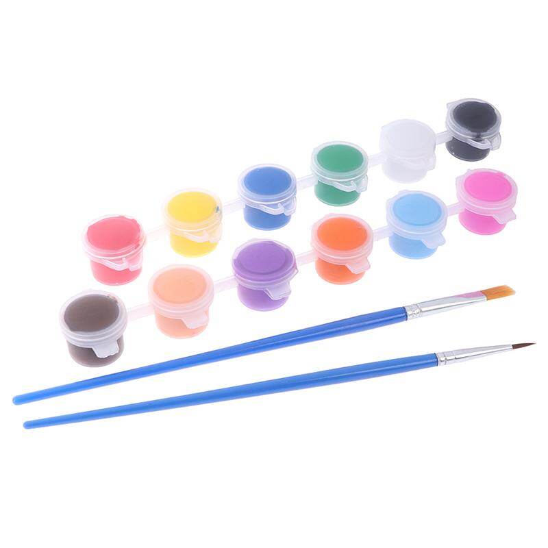 12 Pena Cat Akrilik Untuk Keramik Lukisan Permanen Acrylic Marker Painting Pen Shopee Indonesia
