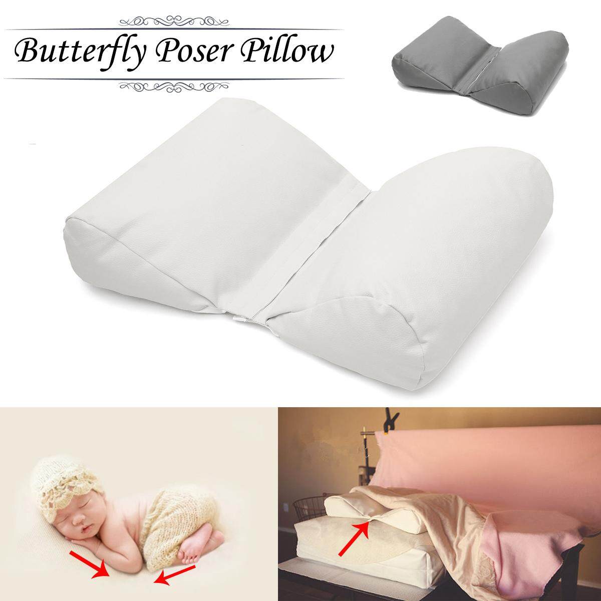 Newborn butterfly posing sales pillow