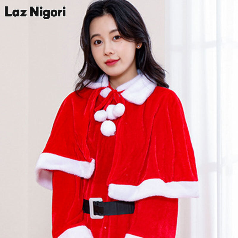 Laz Nigori Trang Phục Giáng Sinh Bộ Đồ Ông Già Noel Trang Phục Tiệc Giáng Sinh Hoàng Yến Đầm Không Khí Lễ Hội