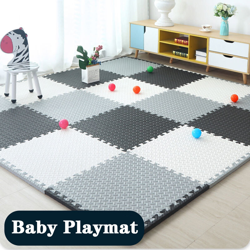 2.5CM Thickness Soft Non-Toxic Baby Play Mat | Squares XPE Foam Floor Playmat | Colorful Jigsaw Puzzle PlayMat | Interlocking Tiles for Gym, Nursery and Playroom ราคา 5,471 บาท*ส่งฟรี