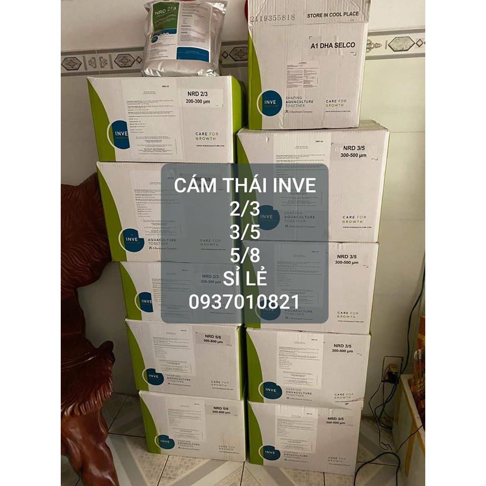 🐠 Cám thái inve 2/3 500g và 1kg(Cám 3/5-250 gram)