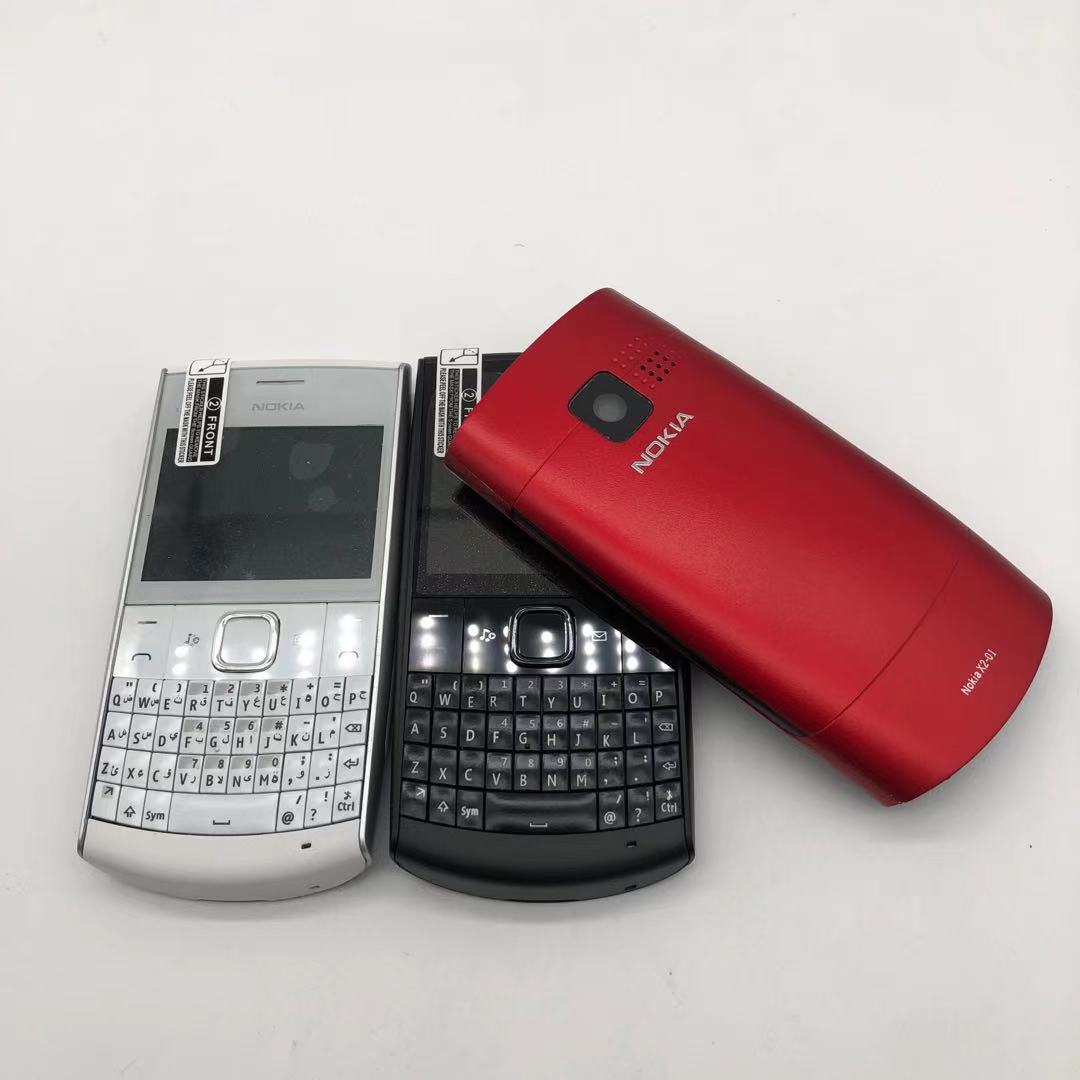 For Nokia X2-01 Mobile Phone Unlocked Original Keyboard Symbian OS Keyboard ราคา 800 บาท*ส่งฟรี