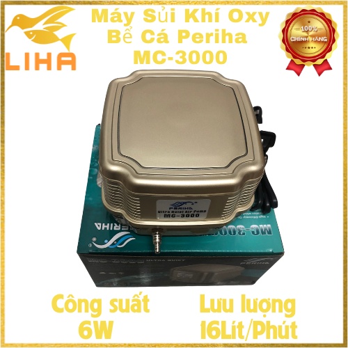 Máy sủi khí oxy bể cá periha mc3000 - máy oxi cho hồ cá