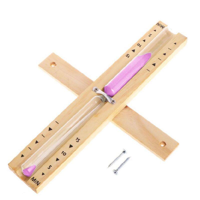 Đồng hồ cát bằng gỗ treo tường đồng hồ cát xoay 15 phút đồng hồ cát đồng hồ cát trắng dùng cho cửa hàng gia đình