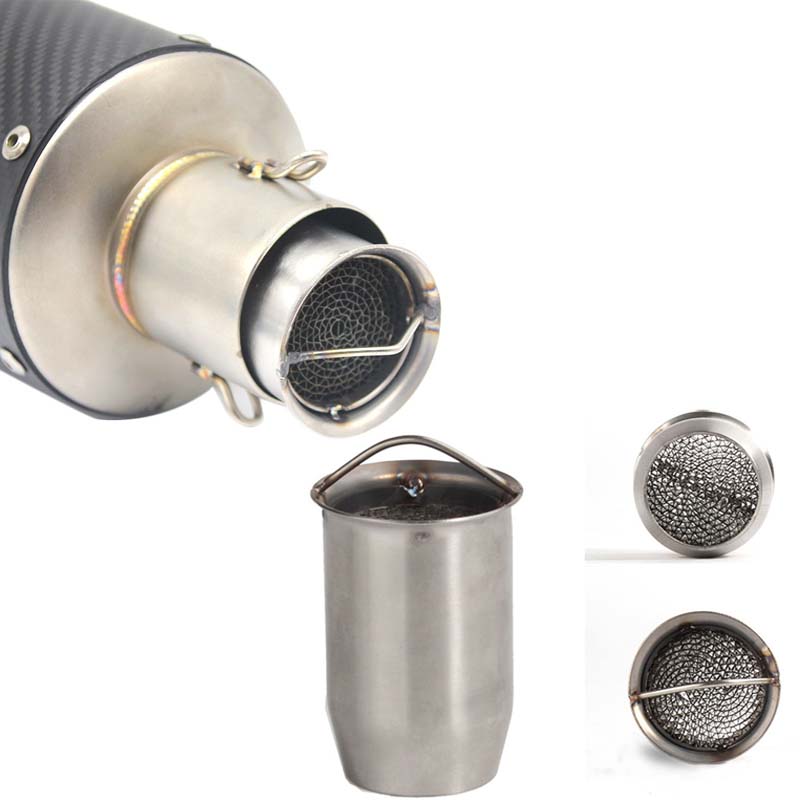 Đầu giảm âm ống xả đuôi ống xả 51 mm phổ ống xả xe máy ống giảm thanh giảm thanh ống xả
