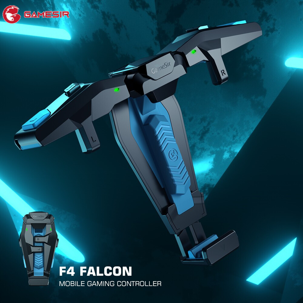 Gamesir f4 falcon chính hãng tay cầm chơi game di động tay cầm chơi game có cánh gấp gọn cắm và chạy tay cầm chơi game
