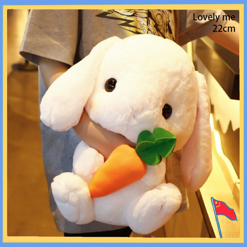 Búp Bê Thỏ Tai Dài Dễ Thương Đồ Chơi Nhồi Bông Gấu Bông Tai Búp Bê Thỏ Gối Búp Bê Búp Bê Cô Gái Quà Tặng Sinh Nhật Trang Trí Trong Nhà (22Cm)