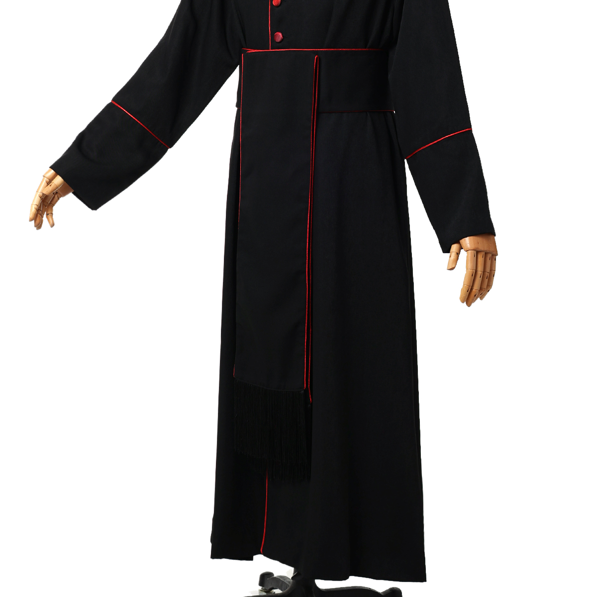 Soutane Roman Clergy Belt Band Cincture With Fringe For 