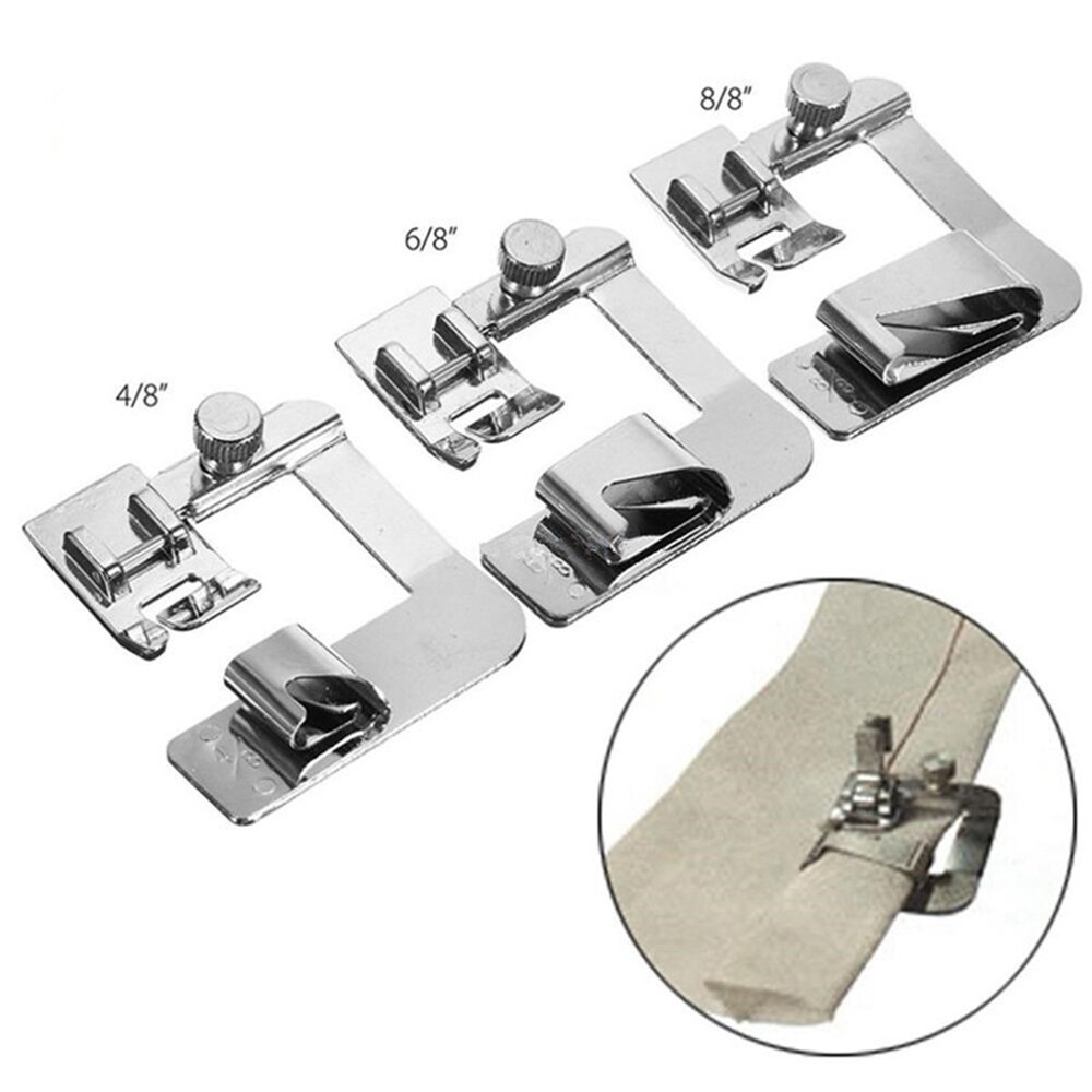 Ytpdib máy may gia đình 13/19/22mm janome đan nội địa cho máy may singer brother may cuốn mép phụ kiện may chân vịt