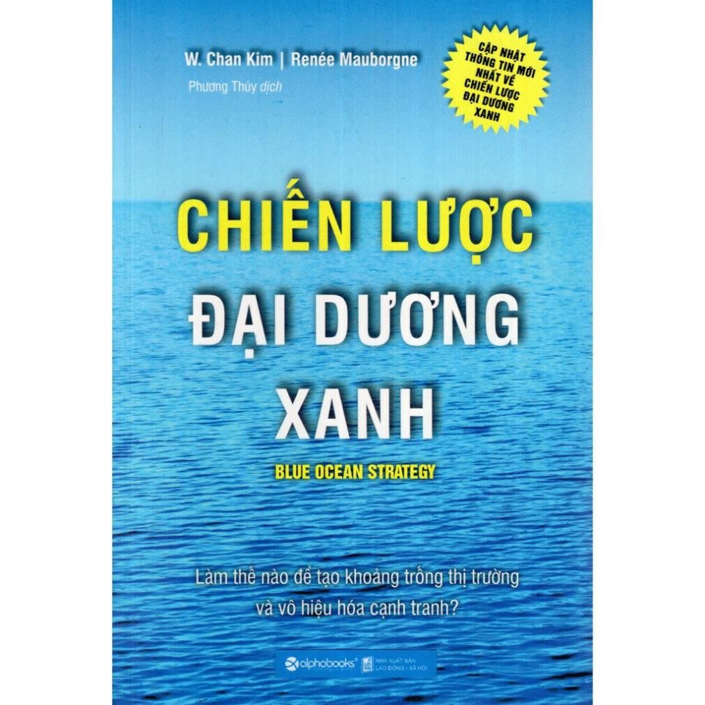 Sách - chiến lược đại dương xanh - bìa cứng