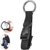 Portable Luggage Strap Holder with Anti-theft Clip by Hang-Qiao