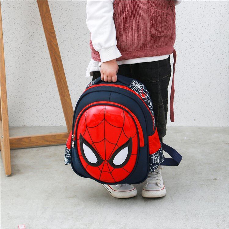 Spidermans Sofia the First Kindergarten Middle and Large Class 4-56 Years Old Boys Schoolbag Four or Five Years Old Six Years Old Shoulder Backpack Girls Children of The Tide Children 0000